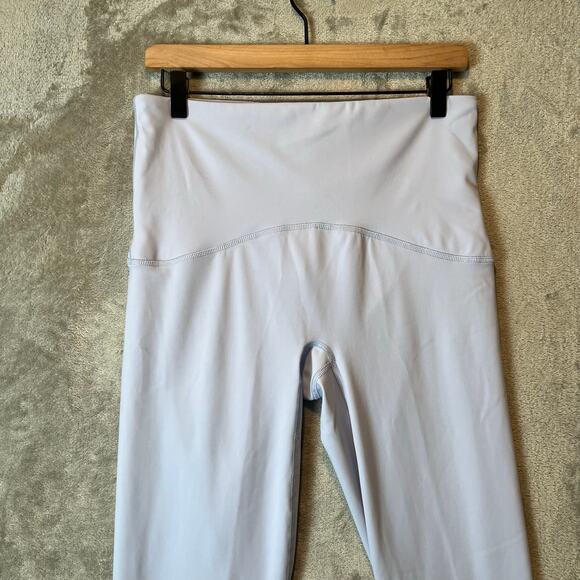 Spanx Leggings Booty Boost Active Full Length Compression 50124 XL‎ Baby Blue - Picture 2 of 6